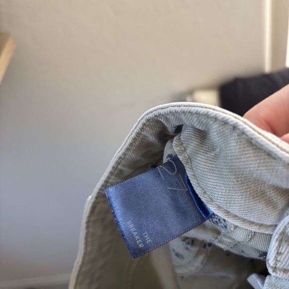 Pilcro Breaker Barrel Leg Jeans Moss - Picture 2 of 8